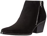 Sam Edelman Women's Walden Ankle Boot, Black Suede, 9 Medium US | Amazon (US)