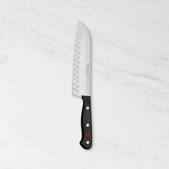 Wüsthof Gourmet Hollow-Edge Santoku Knife | Williams-Sonoma