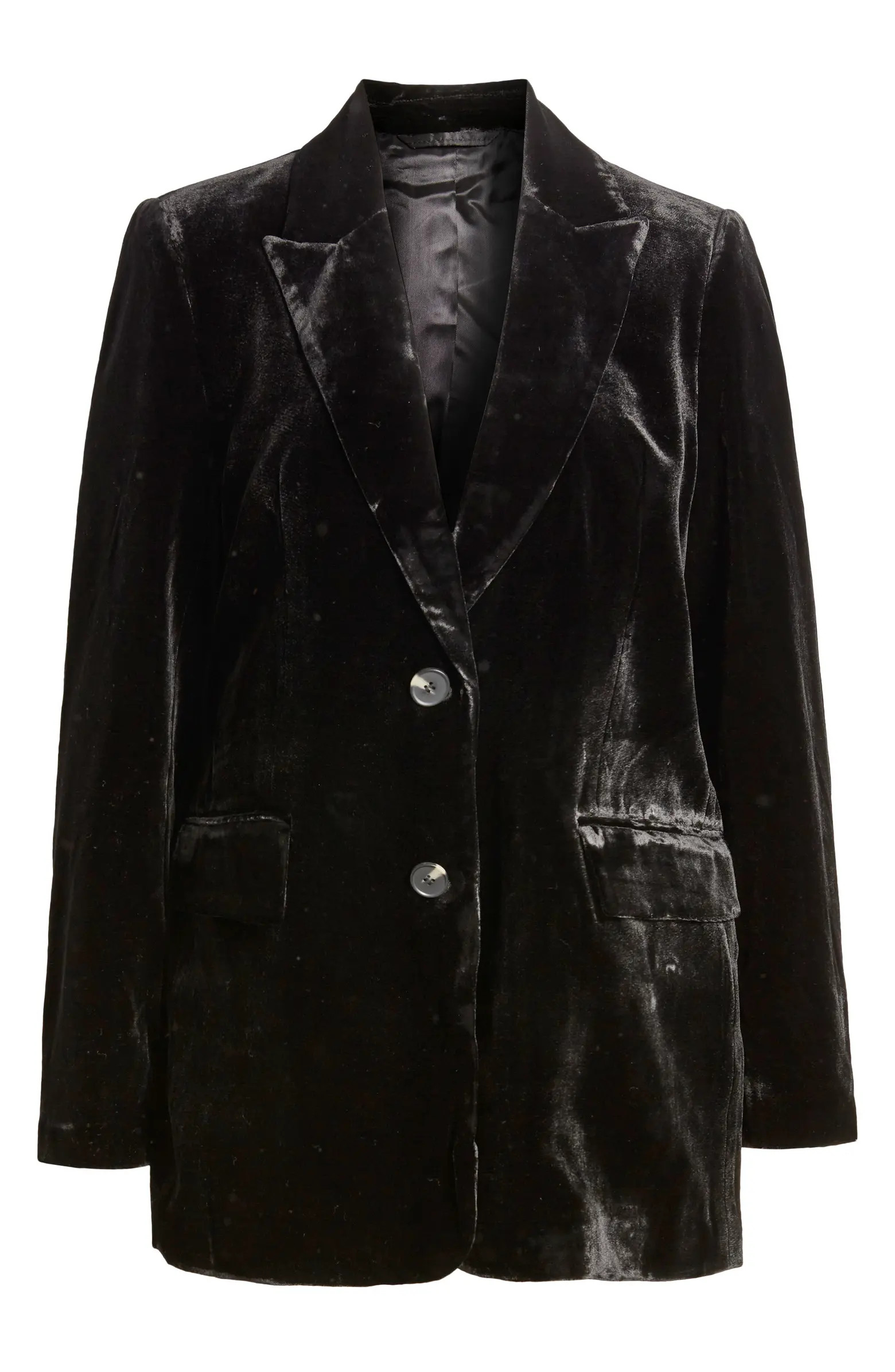 Regular Fit Velvet Blazer | Nordstrom