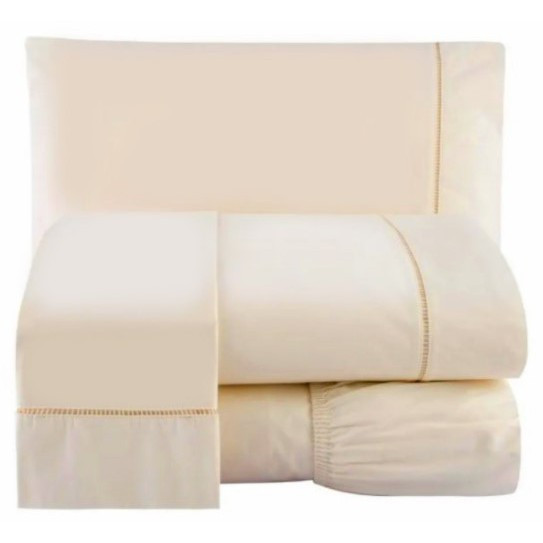 Jogo Lençol Percal 200 Fios Ponto Palito Cama Queen 4 Peças | Shopee (BR)