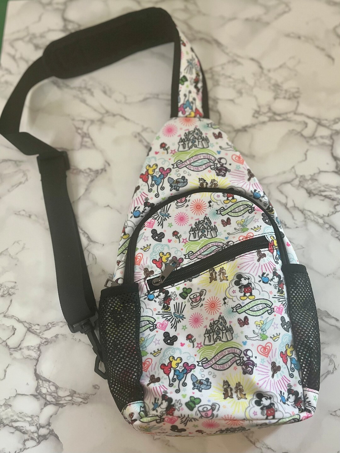 Disketches Disney Parks - Disney Trip Bag - Disney Bounding - Sling Pack - Crossbody Bag - Disney... | Etsy (Global)