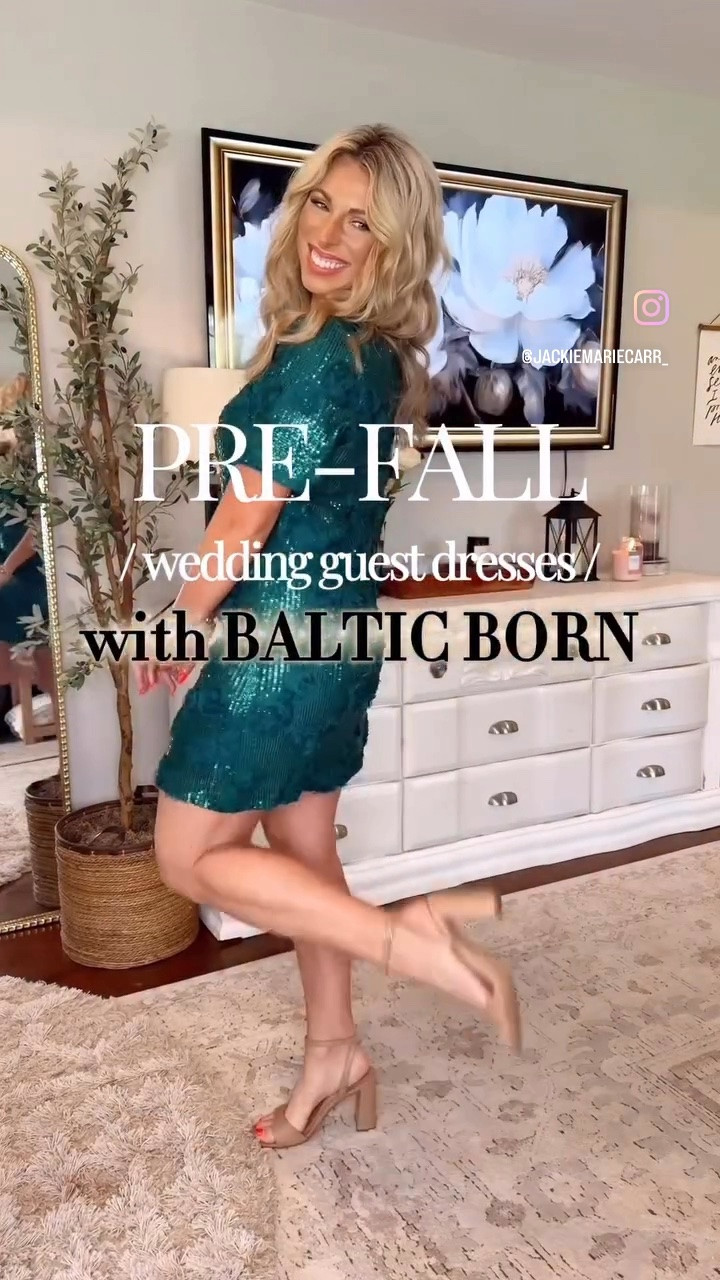Pre-Fall Wedding Guest Dresses that are super flattering and slimming!✨ Say, “DRESSES” and I’ll send you the details to shop🛍️ 

👉Dresses to shop in order-

⭐️Rhea
⭐️Isadora
⭐️Arianne
⭐️Coconut Sky perfume

Use my c o d e JACKIEMARIECARR15 at check out👏

Fall dresses, special event dress, party dress, style over 40, 
#weddingguestdress #specialoccasiondress #femininestyle #balticbornpartner #balticbornclothing

#LTKootd #LTKWedding #LTKOver40