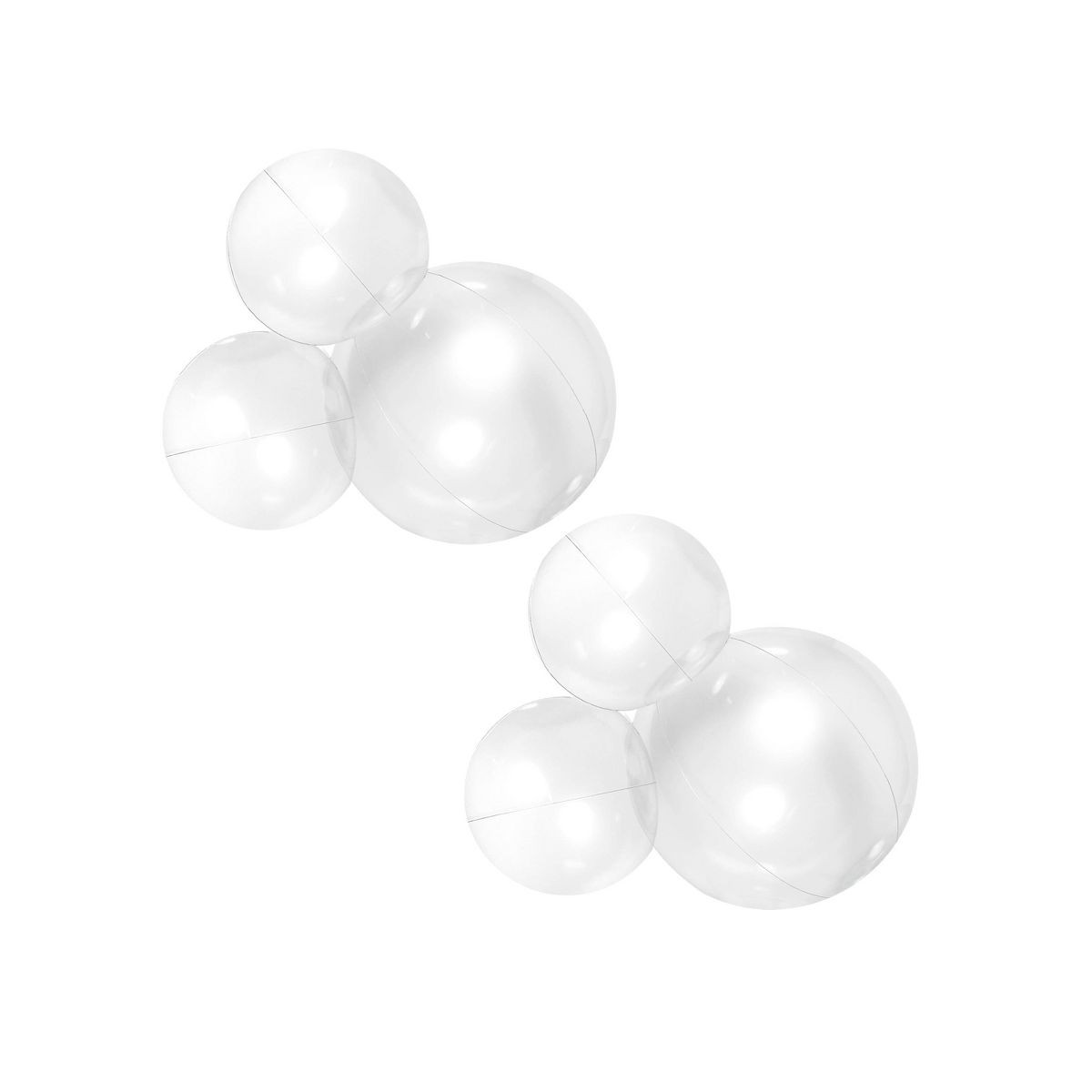 MINNIDIP Balloon Garland 3 Cluster Set in Clear | Target