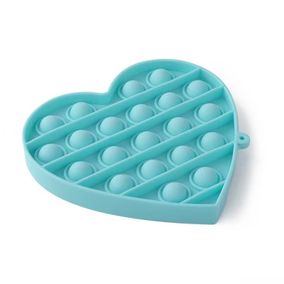 Heart Shape Bubble Popper Blue - Bullseye's Playground™ | Target