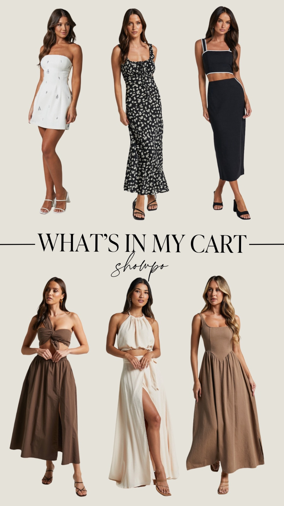 What’s in my cart: Showpo dresses!

#LTKbeauty #LTKstyletip #LTKSeasonal