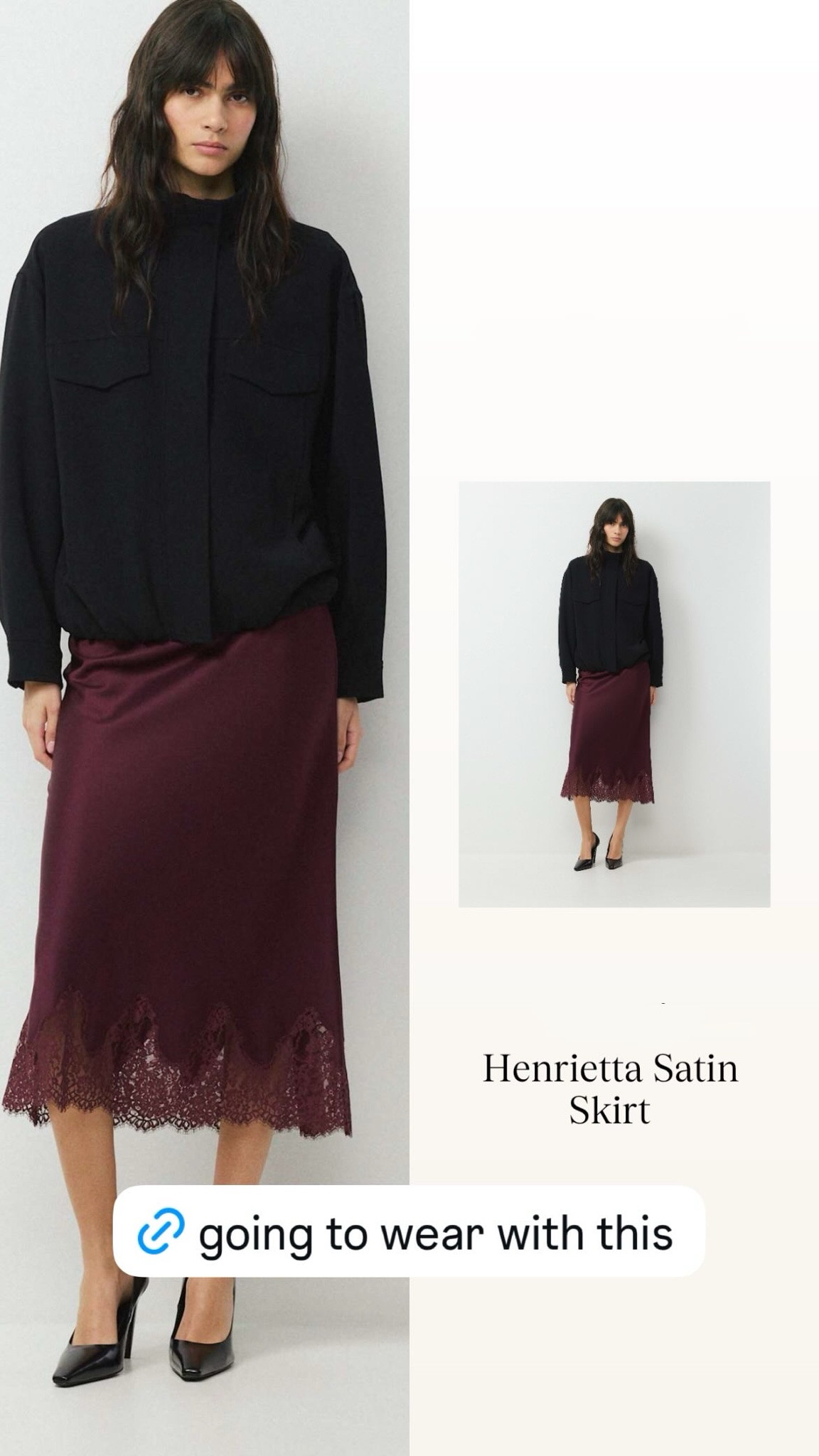 Fall skirt, midi lace skirt, work outfit, event outfit, easy fall dress, cool girl aesthetic

#LTKWorkwear #LTKootd #LTKOver40
