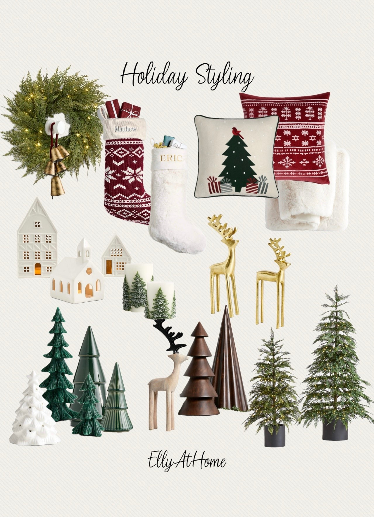 Holiday styling at Crate & Barrel. Shop cozy pillows, throws, stockings ship free, table Christmas trees, ornaments + more holiday home decor accessories. 

#LTKHome #LTKHoliday #LTKFindsUnder50