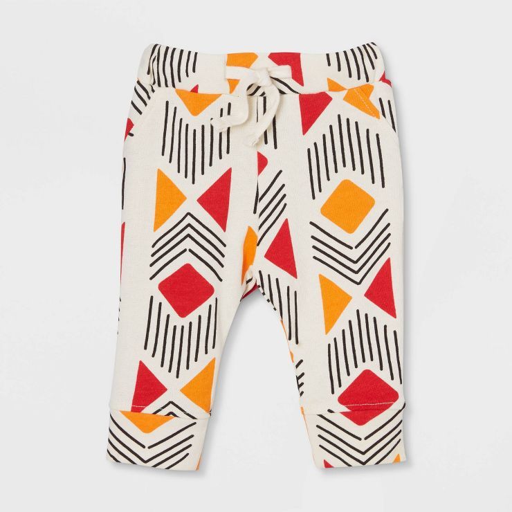 Black History Month Baby Dusu Athletic Jogger Pants - Cream | Target