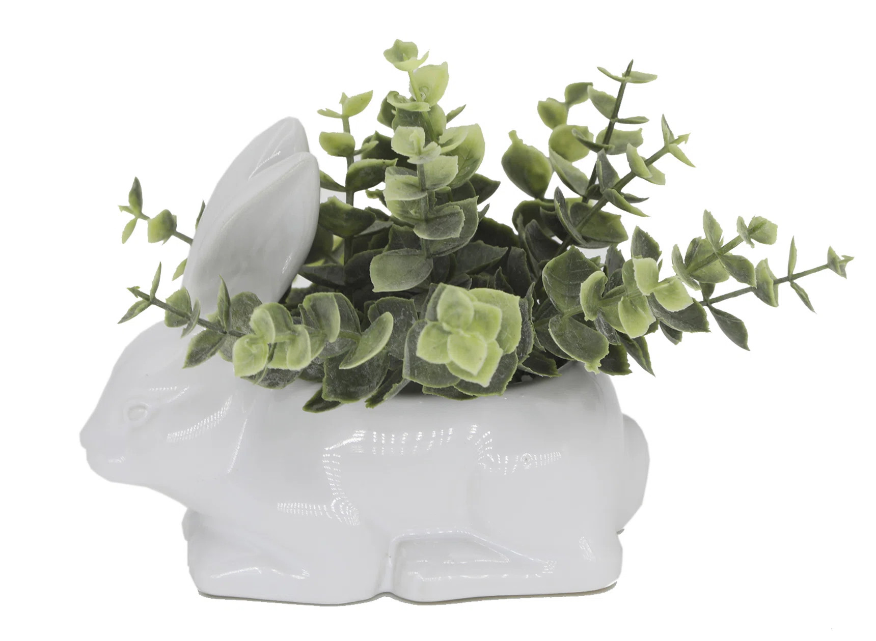Gracie Oaks Bunny Ceramic Statue Planter & Reviews | Wayfair | Wayfair North America
