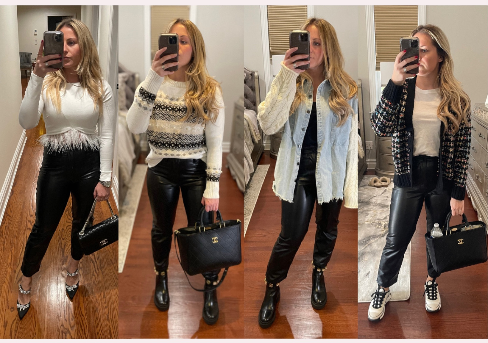 Abercrombie Vegan Leather Ankle Straight Pant I own both a size 25 and 26 

#LTKSale #LTKsalealert #LTKunder100