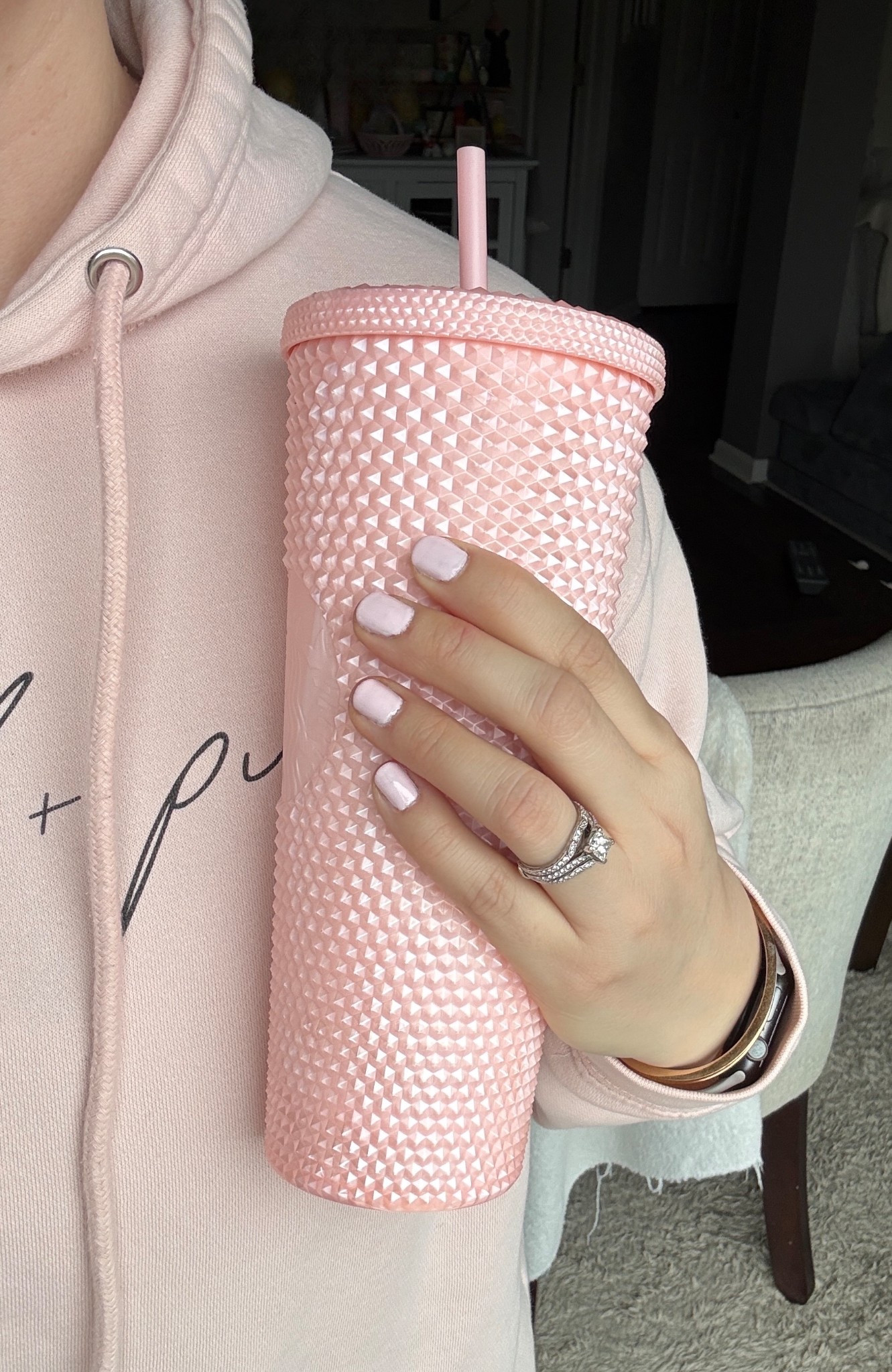 This soft pink from Olive & June has me starting to feel the thawing of winter and SPRING coming! 🌸 Nothing like an at-home manicure and some reality tv for a calm and relaxing self care night. Used the cuticle care set too because my hands really needed some pampering.

#LTKU #LTKBeauty #LTKSeasonal