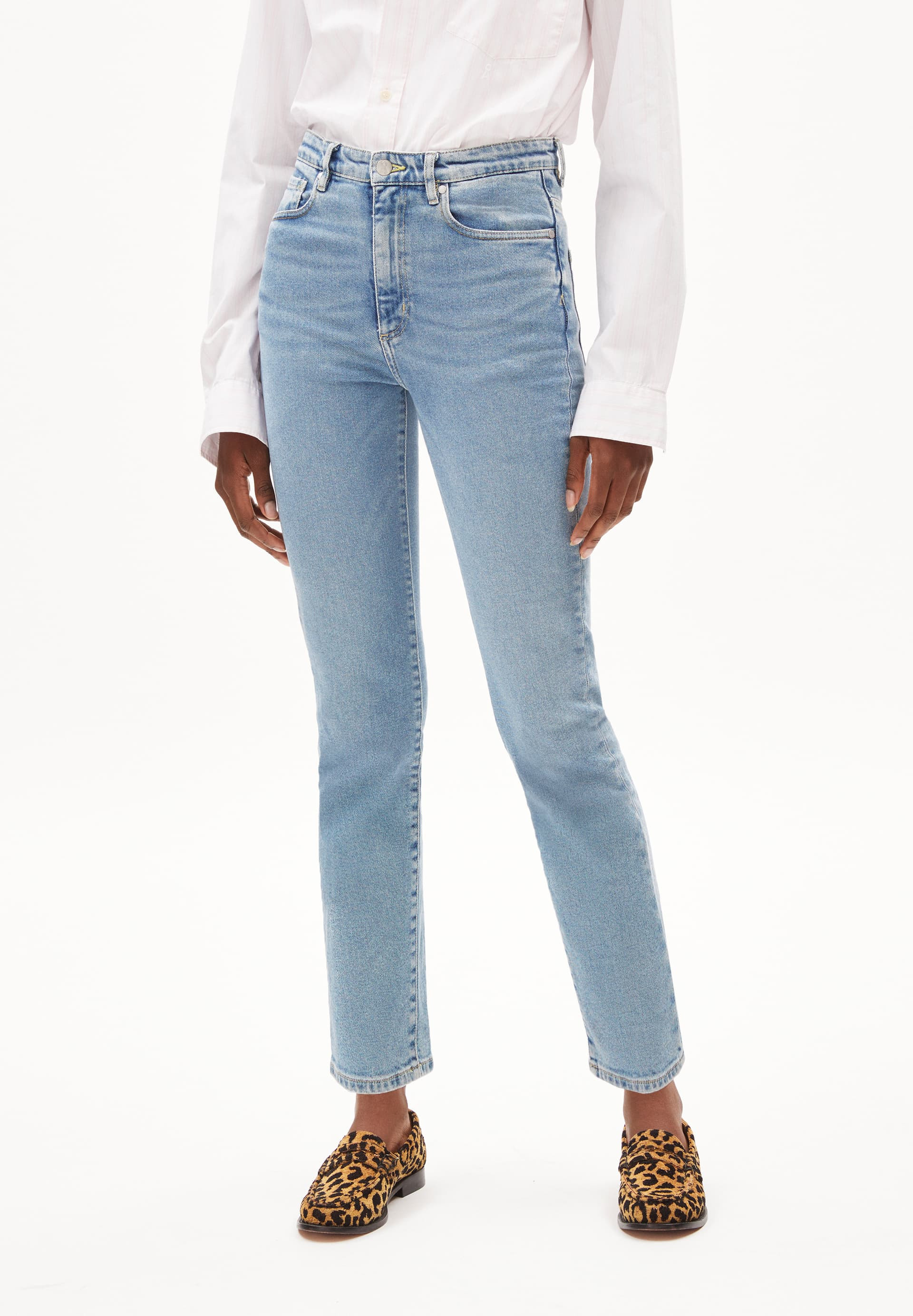 Straight Leg High Waist aus Bio-Baumwoll Mix | ArmedAngels (DE)