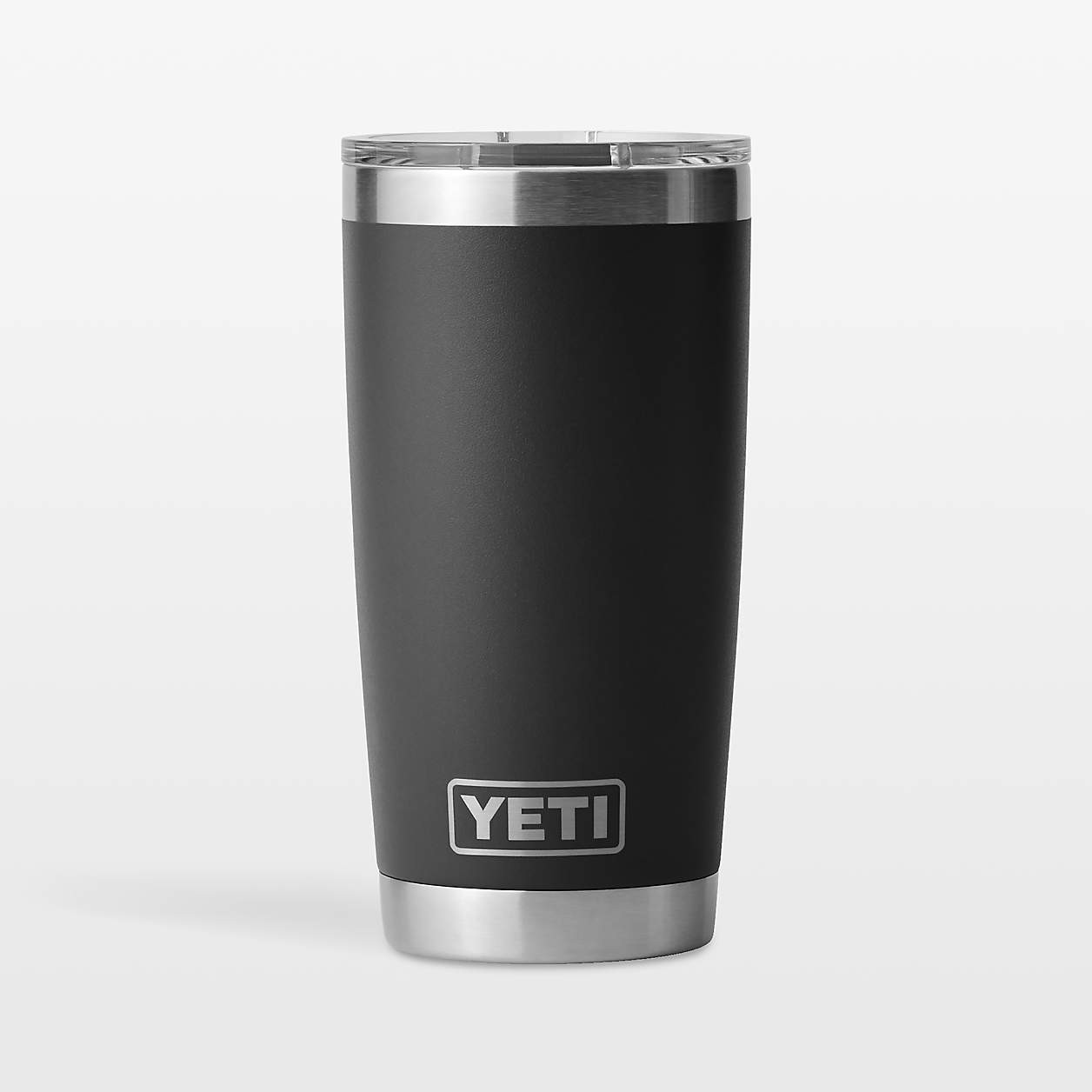 YETI Rambler 20-Oz. Tumbler with MagSlider Lid Black + Reviews | Crate & Barrel | Crate & Barrel