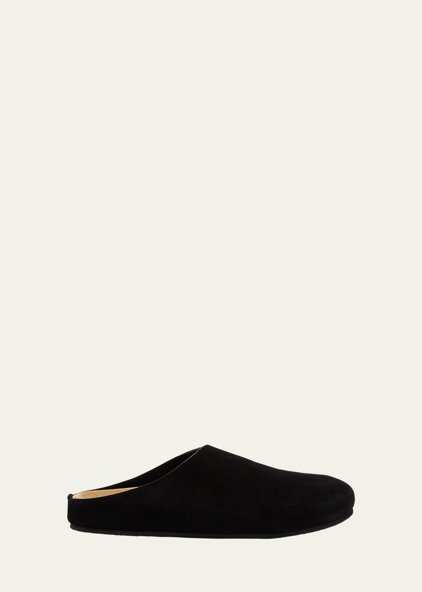 THE ROW Hugo Suede Easy Mules | Bergdorf Goodman