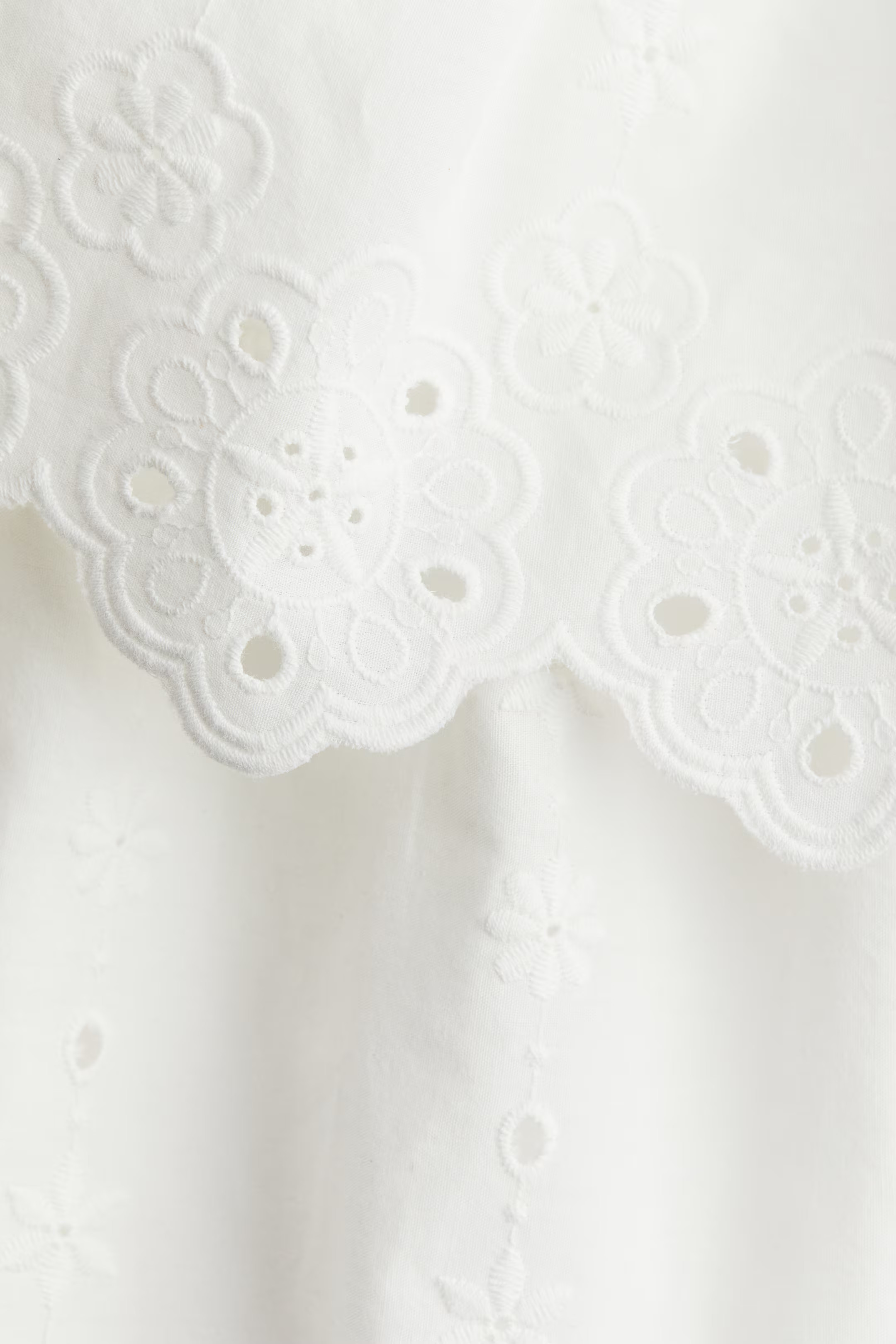 Flounced cotton dress | H&M (UK, MY, IN, SG, PH, TW, HK)