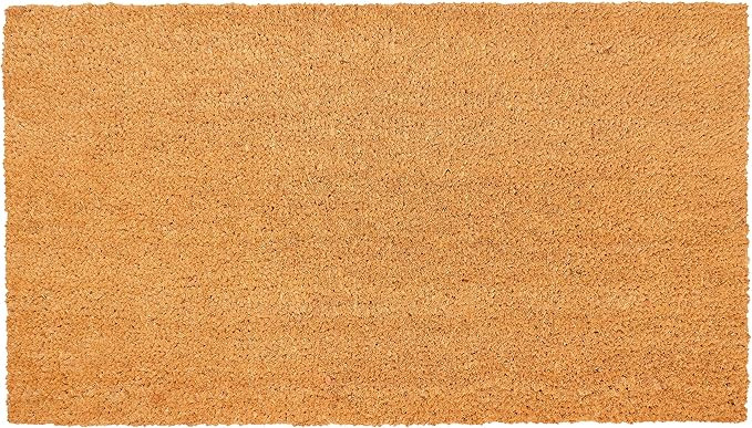 KAF Home Coir Doormat with Heavy-Duty, Weather Resistant, Non-Slip PVC Backing | 17 by 30 Inches,... | Amazon (US)