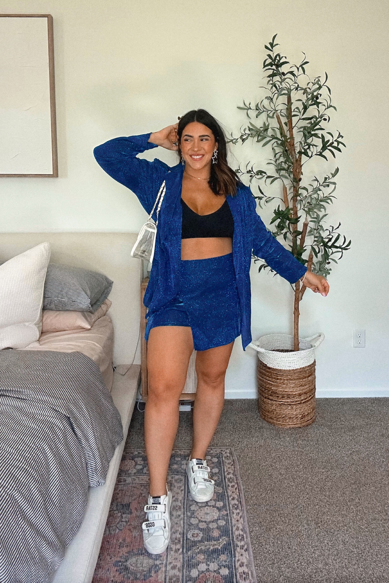 Taylor swift Eras Tour midsize, affordable outfit idea! 

Im wearing a size XL in both! The bottoms are a skort. Size l in the bra! 

#LTKunder50 #LTKcurves #LTKstyletip