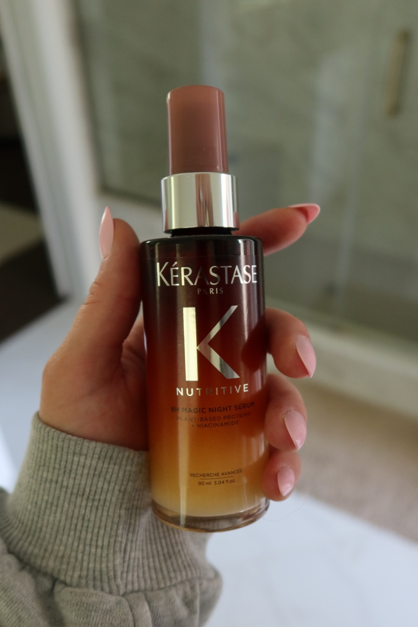 I recently started using Kerastase after purchasing two of their products during the Sephora sale! I apply it from mid length to ends (serum at night, oil in morning) and my hair has made such an improvement!! The serum smells amazing too.

#LTKmorningroutine #LTKBeauty