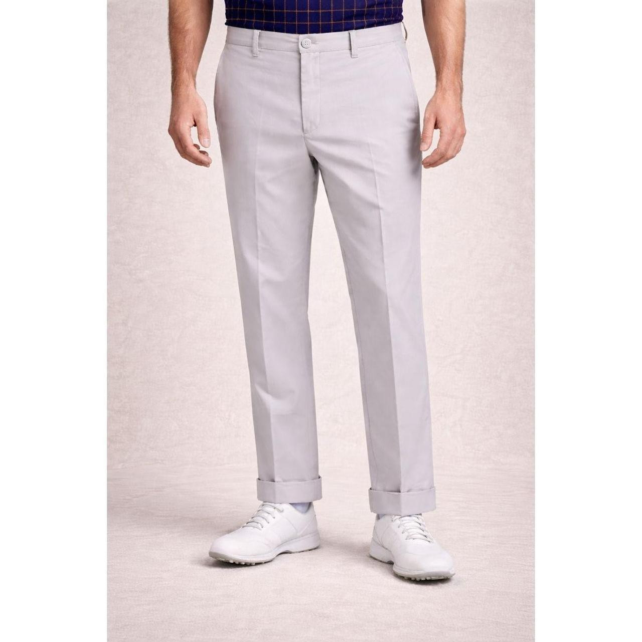 Peter Millar Men's Tailored Pants - Tan - 36 | Depop US