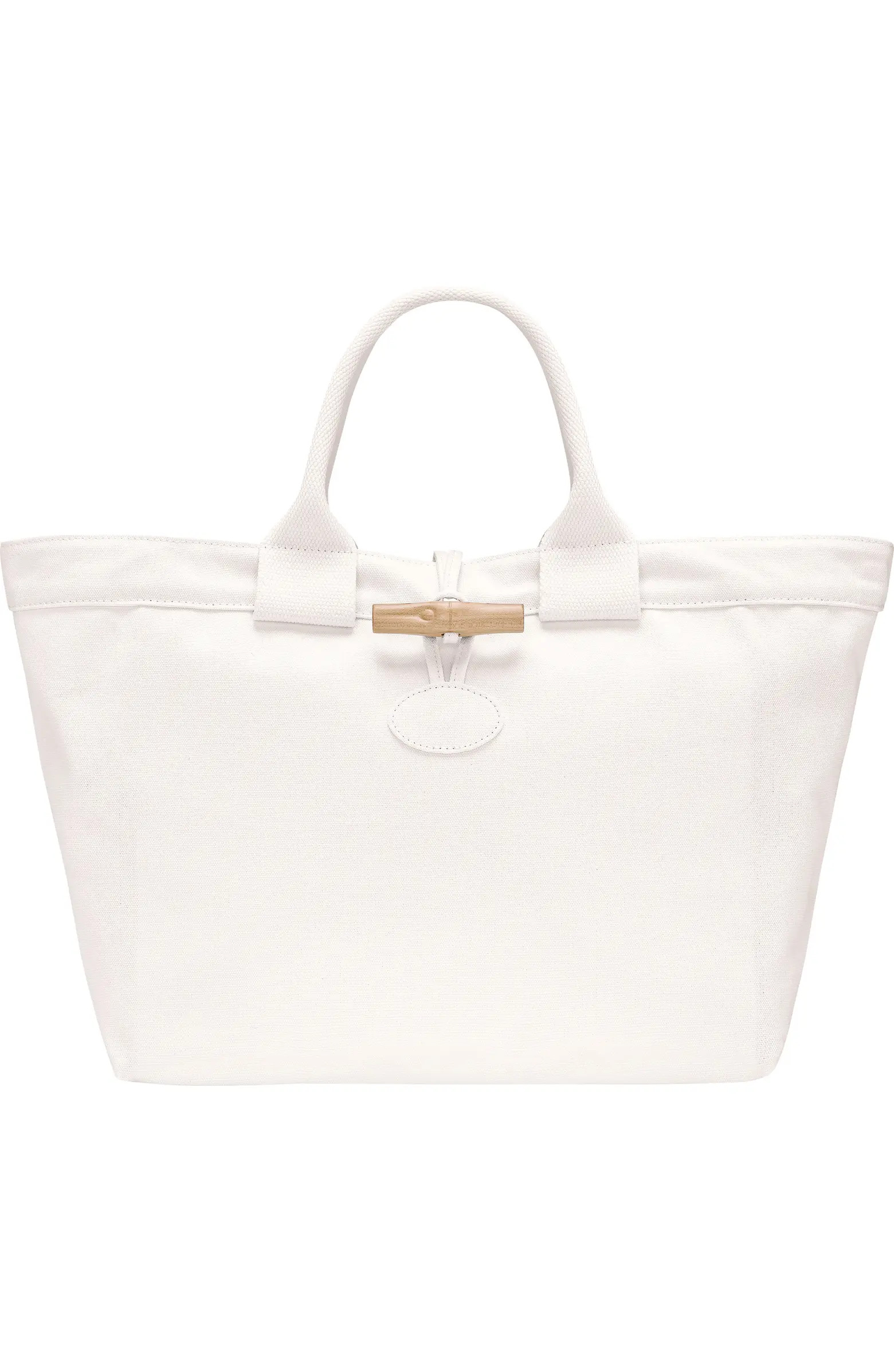 Large Le Roseau Cotton Canvas Tote | Nordstrom