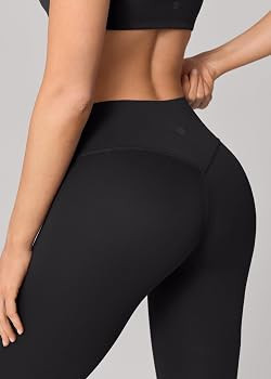 UNISSU Hugluxe No Front Seam Yoga Leggings 25" | Amazon (US)
