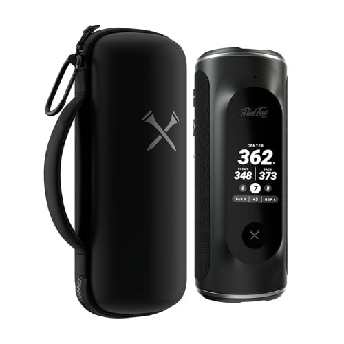 Blue Tees Golf GPS Case Compatible with Player+ GPS Speaker - Hard Carrying Protective Case, Advanced Security with Internal Magnetic Plate, Equipped with Carabiner Clip (Case Only) (Black) | Amazon (US)