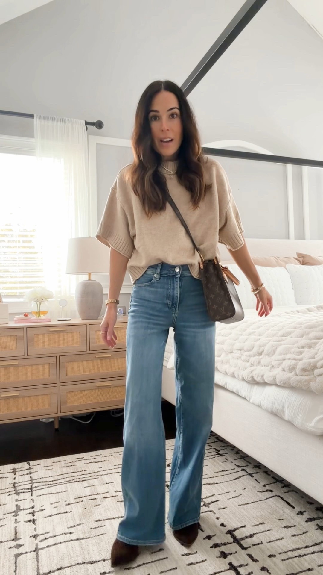 Viral for a reason. They aren’t cheap but they are good!! Also linking the quince pair I think are very similar! Wearing size 24 

#LTKootd #LTKSeasonal #LTKOver40