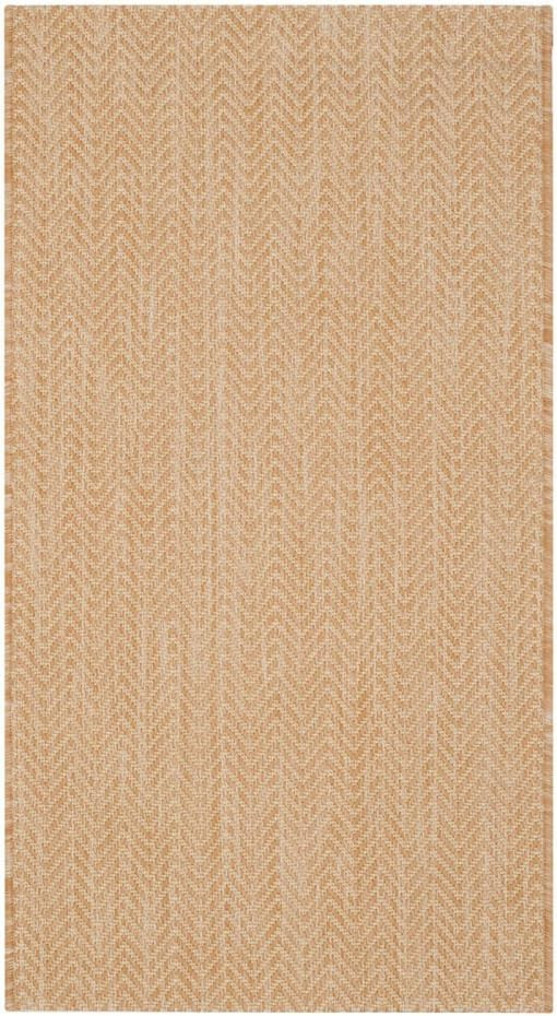 SAFAVIEH Courtyard Collection Area Rug - 6'7" x 9'6", Natural & Cream, Non-Shedding & Easy Care, ... | Amazon (US)
