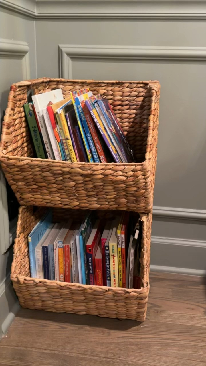 The cutest book storage from Amazon!  

 #LTKHome #LTKKids