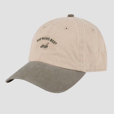 Wemco Men's Cotton Baseball Hat - Beige/Green | Target