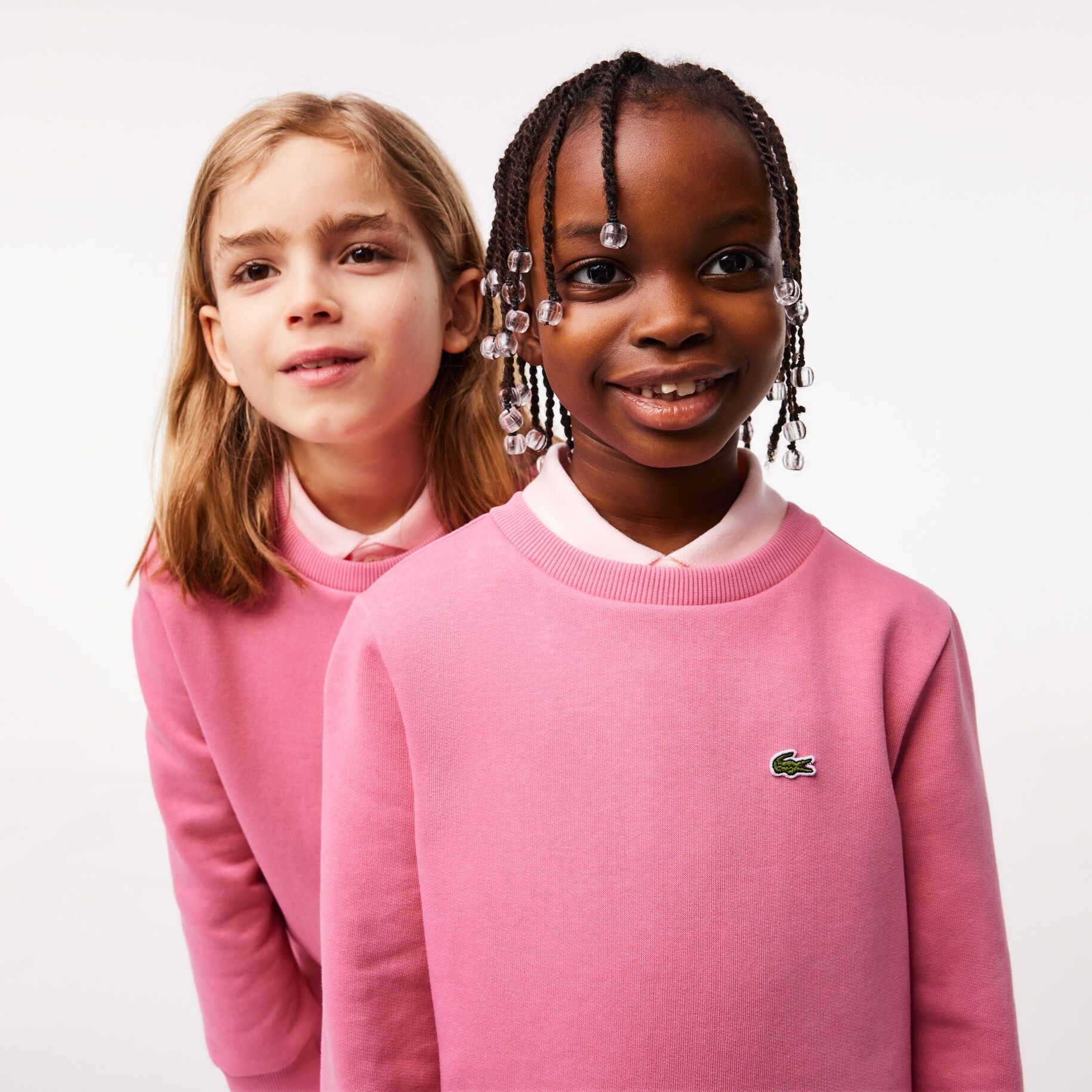 Kids’ Organic Cotton Flannel Sweatshirt | Lacoste (US)