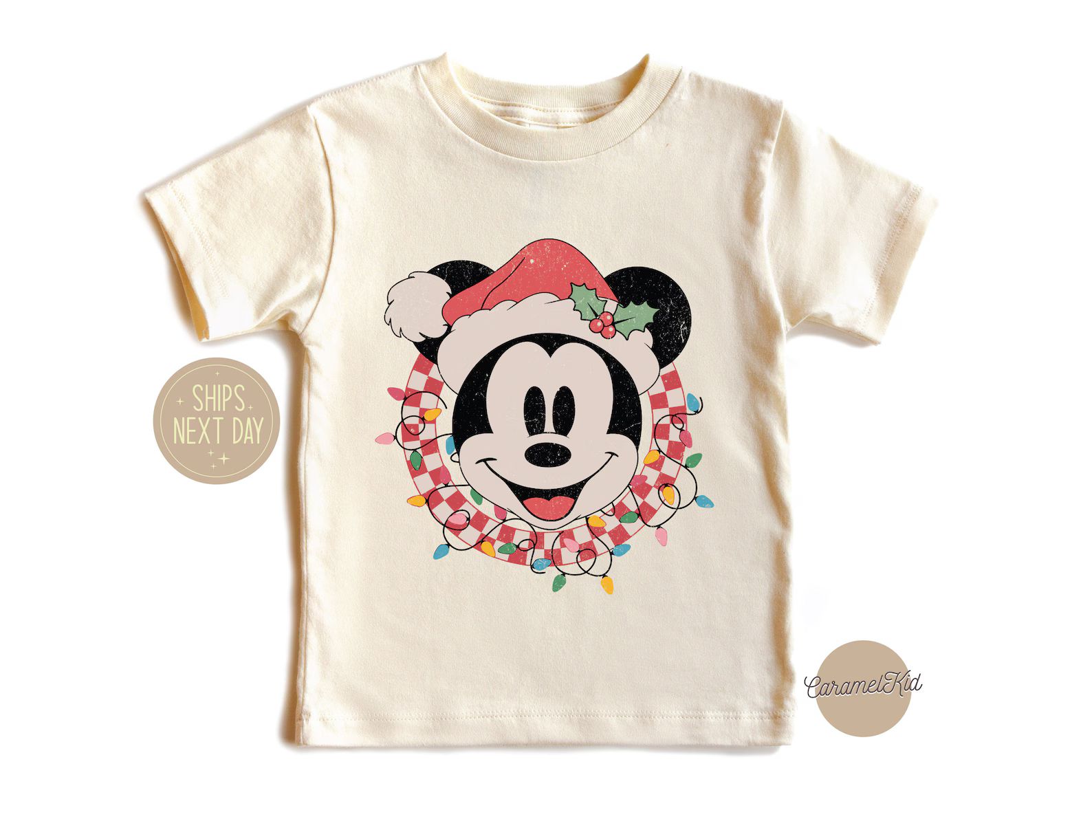 Mickey Kids Shirt, Christmas Shirt, Holiday Shirt, Disney Kids Shirt, Holiday Light Shirt, Gifts ... | Etsy (US)