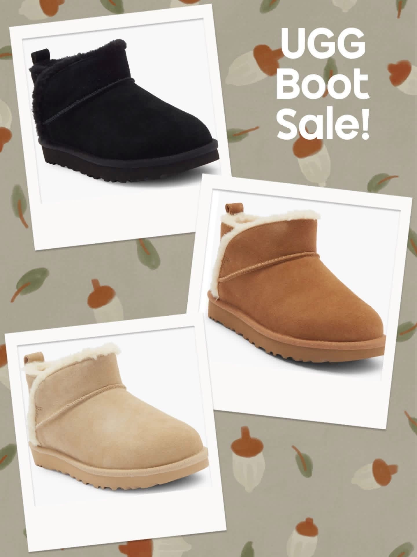 Nordstrom Rack has UGG Boots 20% Off today in this popular style! Offseason score, as these definitely won’t be available on sale over the coming months. UGGs are a splurge, but they’re super durable and warm!

#LTKSaleAlert #LTKSeasonal #LTKootd