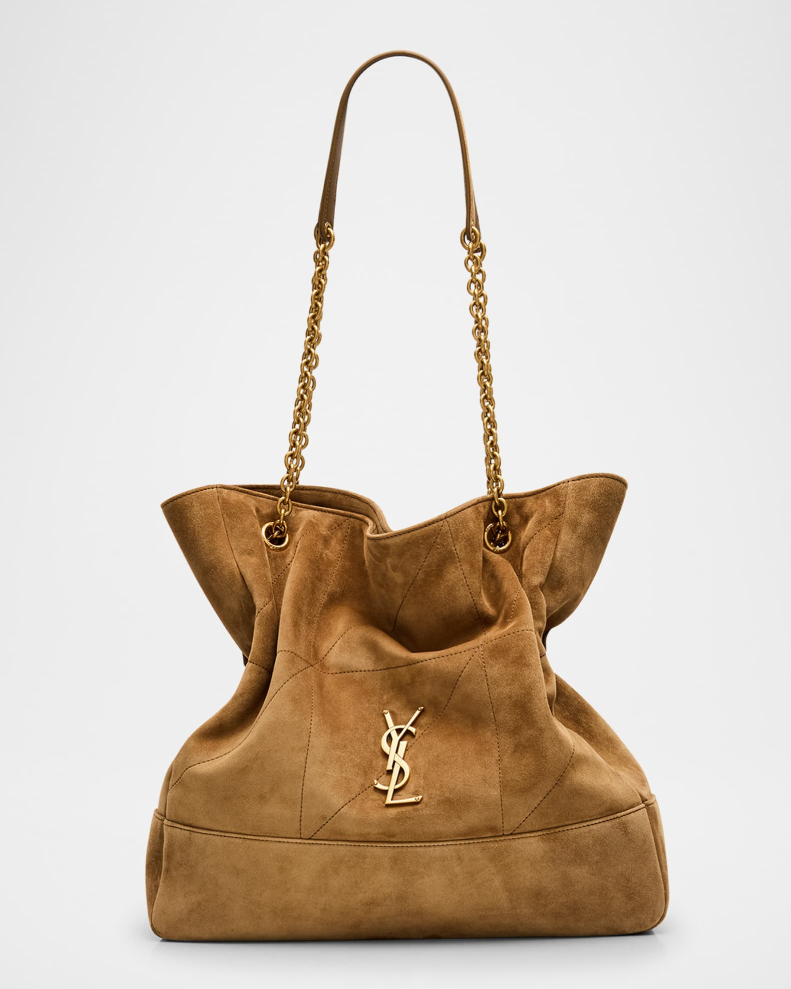 Jamie 4.3 Medium Drawstring Suede Shoulder Bag | Neiman Marcus