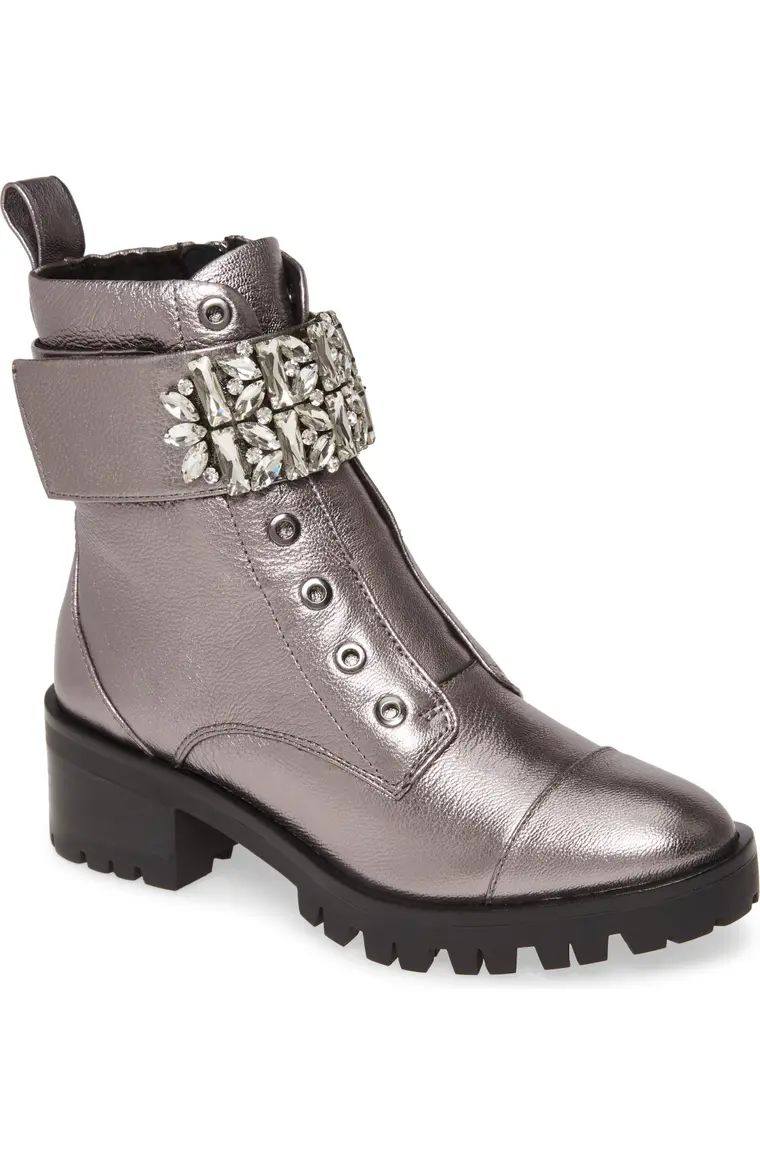 Pippa Crystal Embellished Platform Boot | Nordstrom