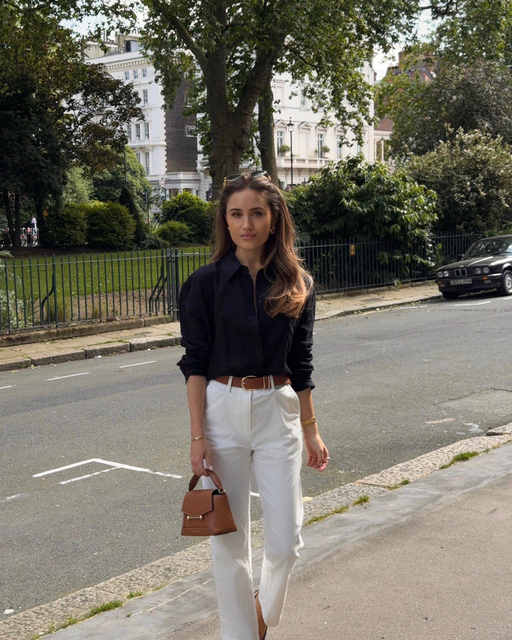 Spring vibes ☀️ styling my navy blue Gant linen shirt with my white Gant pants and my Strathberry bag

#LTKFashionMonth #LTKspring #LTKeurope