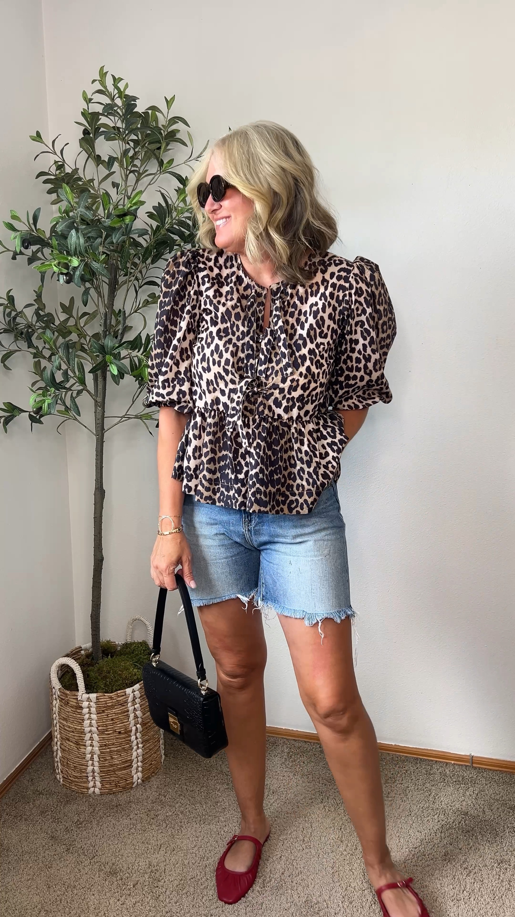 NEW SERIES🍁❤️10 days of Fall Transitional Outfits🍁Comment SHOP for the links! Wearing a Medium in top! 

I LOVE Fall fashion, but I’m not wishing away the warm weather just yet!  ☀️ Transition dressing is one of my favorites!  It’s fun to style shorts with sweaters, or jeans with a lightweight blouse and a fun shoe!  

So stick around for the next 10 days to get some outfit inspo!

#falltransition #fallstyle #over40style #over50style 

#LTKStyleTip #LTKOver40 #LTKFindsUnder50