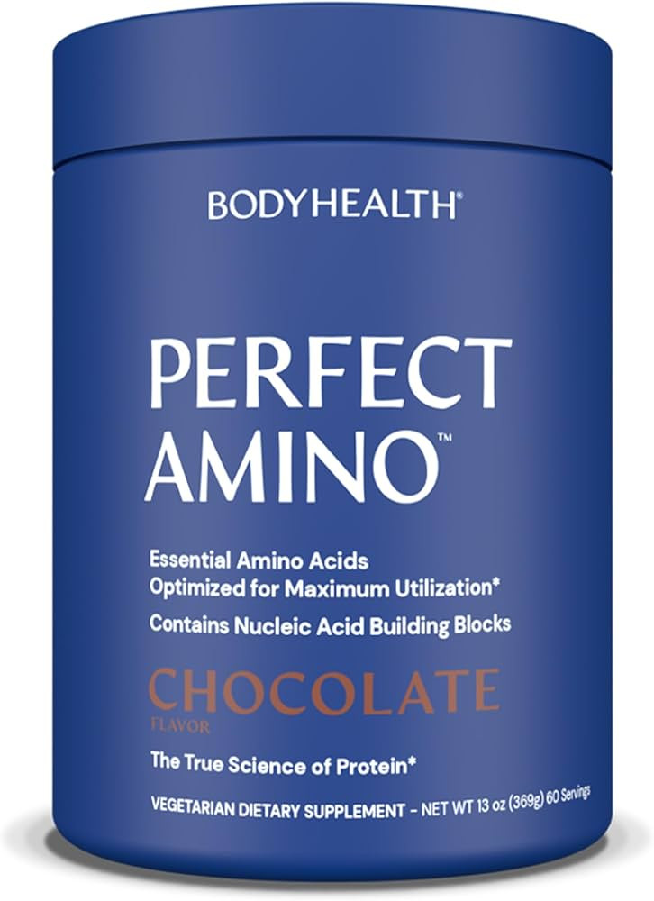 BodyHealth PerfectAmino Powder - BCAA and EAA Powder for Pre and Post Workout - Amino Acid Energy... | Amazon (US)