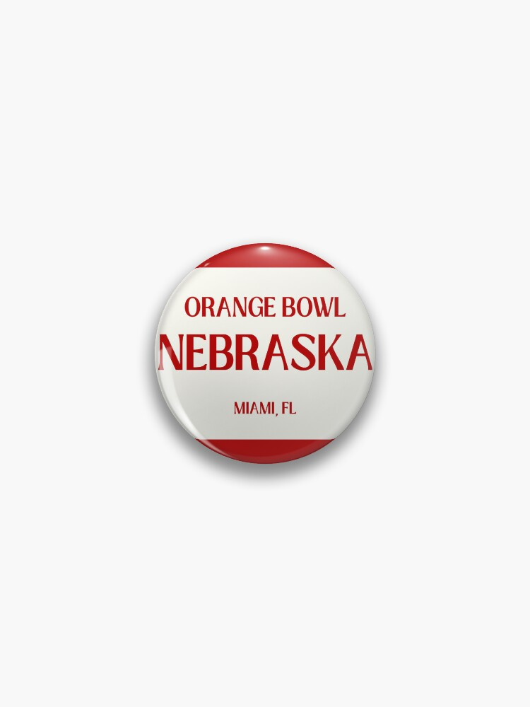 Orange Game Day Pin Pin | Redbubble (US)