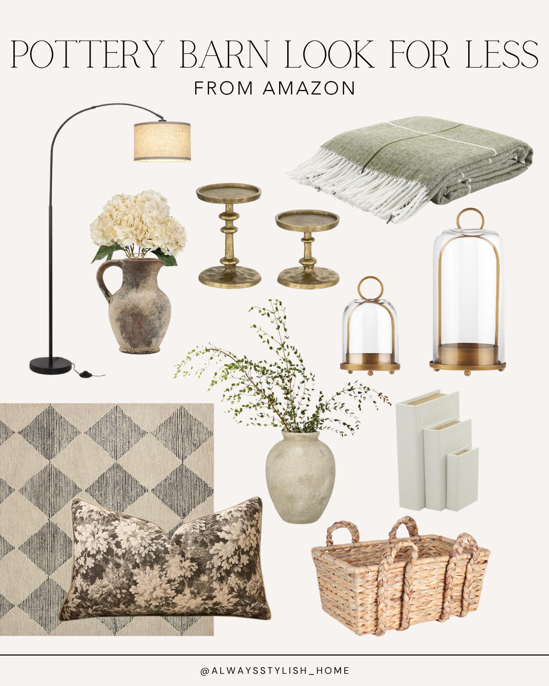 pottery barn look for less. Pottery Barn Style, Affordable Amazon Home Decor, Luxury Look for Less, Amazon Furniture Alternatives, Budget Home Refresh, High-End Style for Less, Amazon Finds, Neutral Aesthetic Decor, Coastal Grandmother Look, Designer Inspired Furniture, Amazon Home Finds, Transitional Home Decor, Elevated Amazon Decor. 

 #LTKSeasonal #LTKHome #LTKStyleTip
