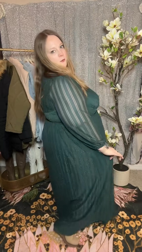 This is one of those dresses that actually works on curves — the empire waist and flow give shape without clinging and the movement is so flattering ✨
plus size evening dress, empire waist formal dress, flattering long sleeve dress, flowy A-line gown, special occasion outfit

#LTKPlusSize #LTKSeasonal #LTKootd