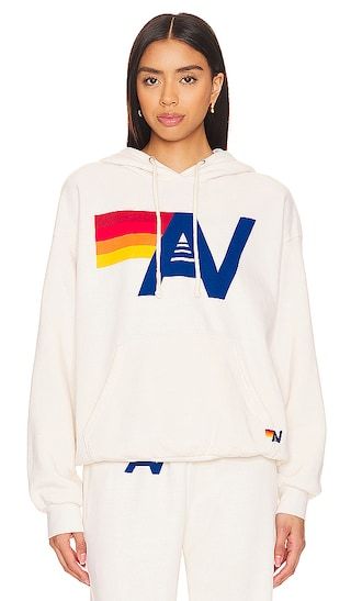 Pullover Logo Hoodie in Vintage White | Revolve Clothing (Global)