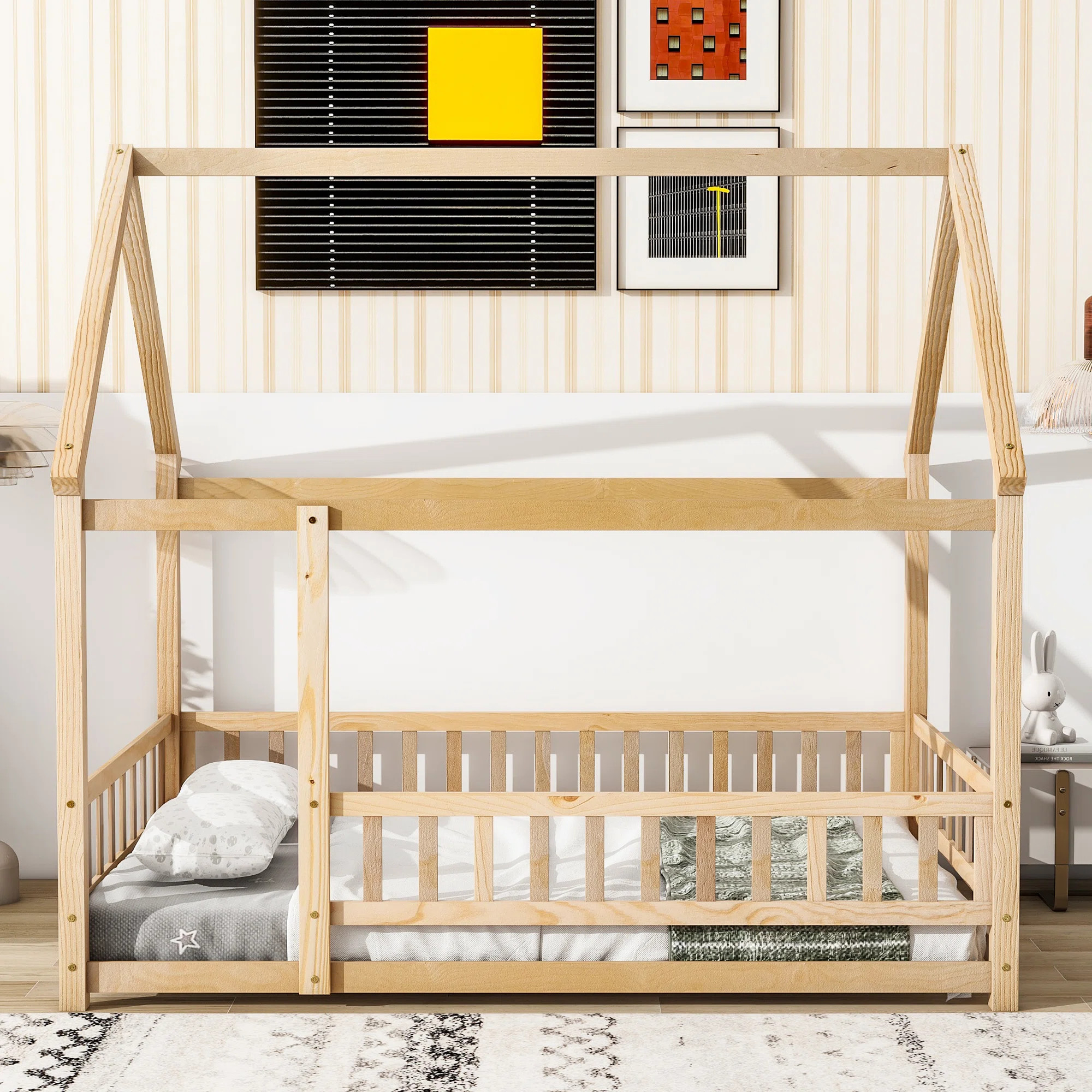 McElhattan Canopy Bed Kids Bed | Wayfair North America