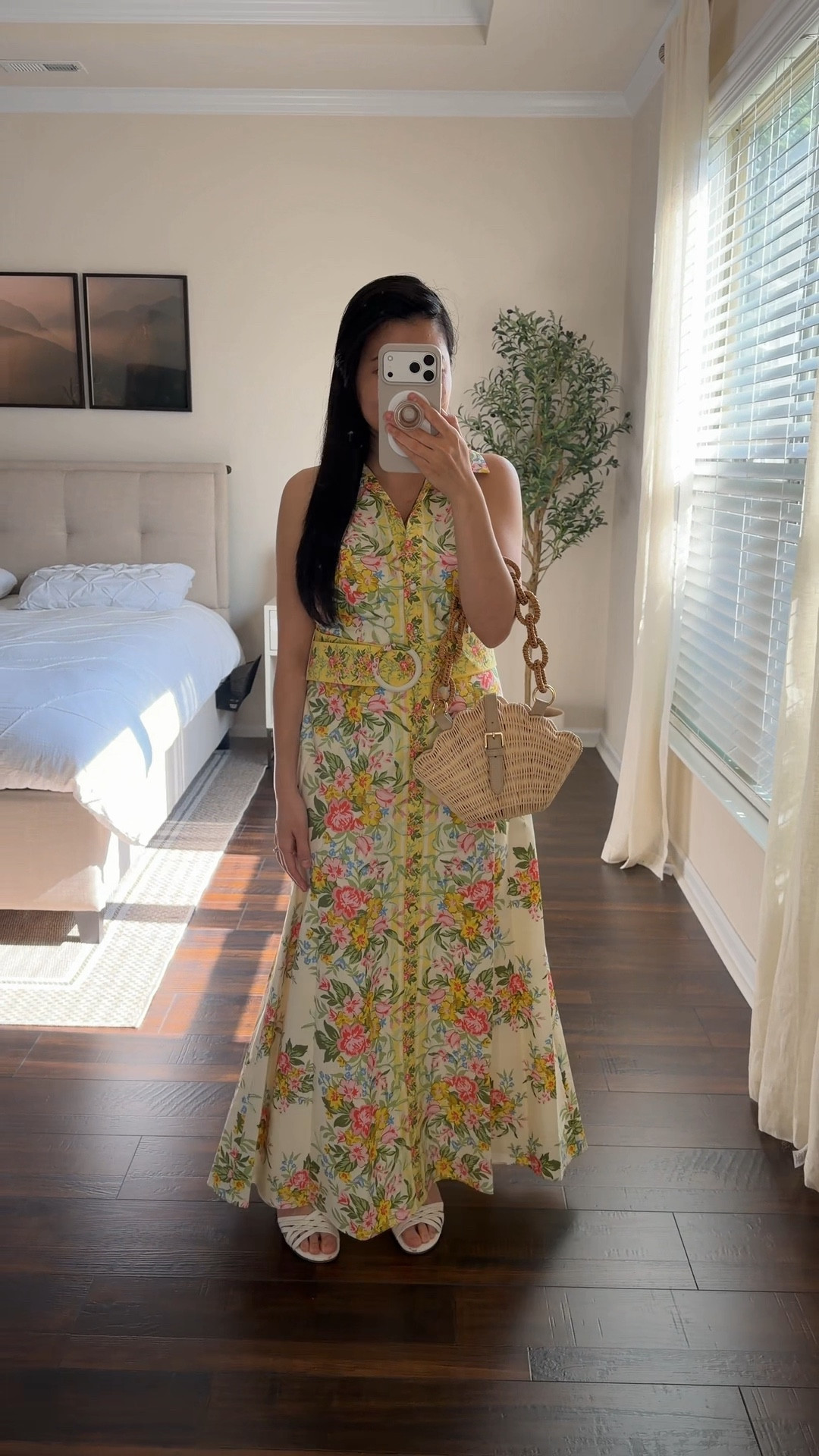 Fun, feminine, & floral!🌼 The Adrianna Papell Printed Cotton Maxi is such a pretty summer dress with its bright yellow floral print, halter neckline, and flattering belted waist. 😍 Elegant yet playful, and petite-friendly too. This would be perfect for a Mother’s Day brunch, summer outing, or a trip to Hawaii. Linked it here! 💕 #FloralDress #SummerDress #YellowDress

#LTKootd #LTKMothersDay #LTKPetite