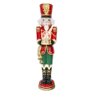Member's Mark 6' Pre-Lit Musical Grand Nutcracker with Snowglobe | Sam's Club