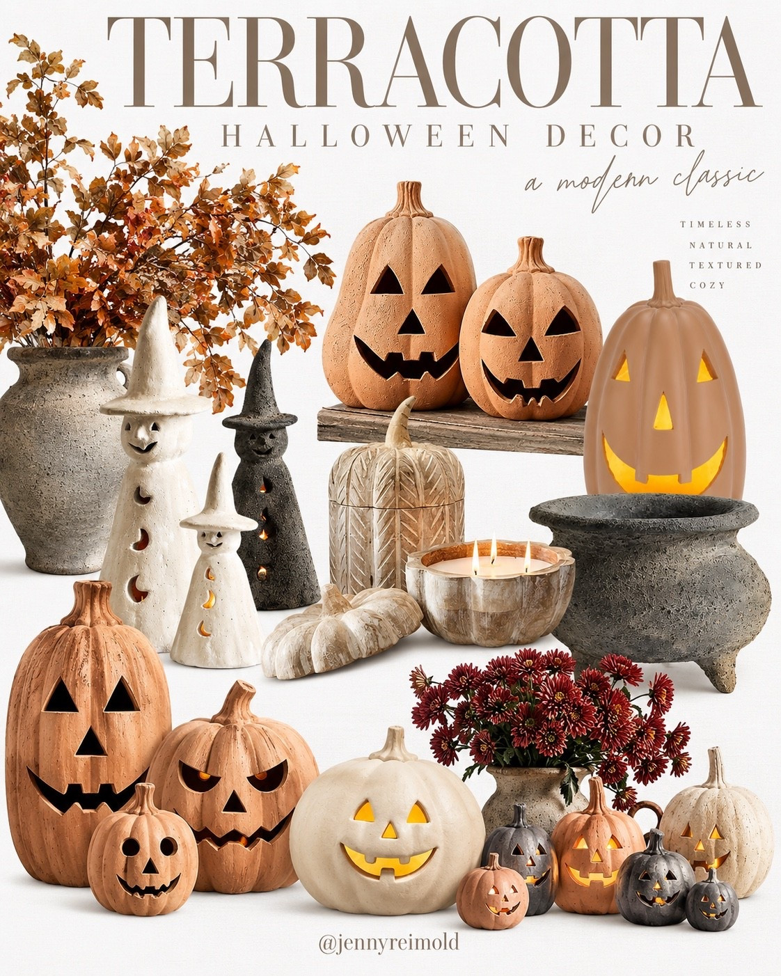 Terracotta Halloween decor is everywhere this season and I love how easily it blends into fall. Warm, textured and just spooky enough. Shop my favorites here!

#LTKSeasonal #LTKHome #LTKSaleAlert