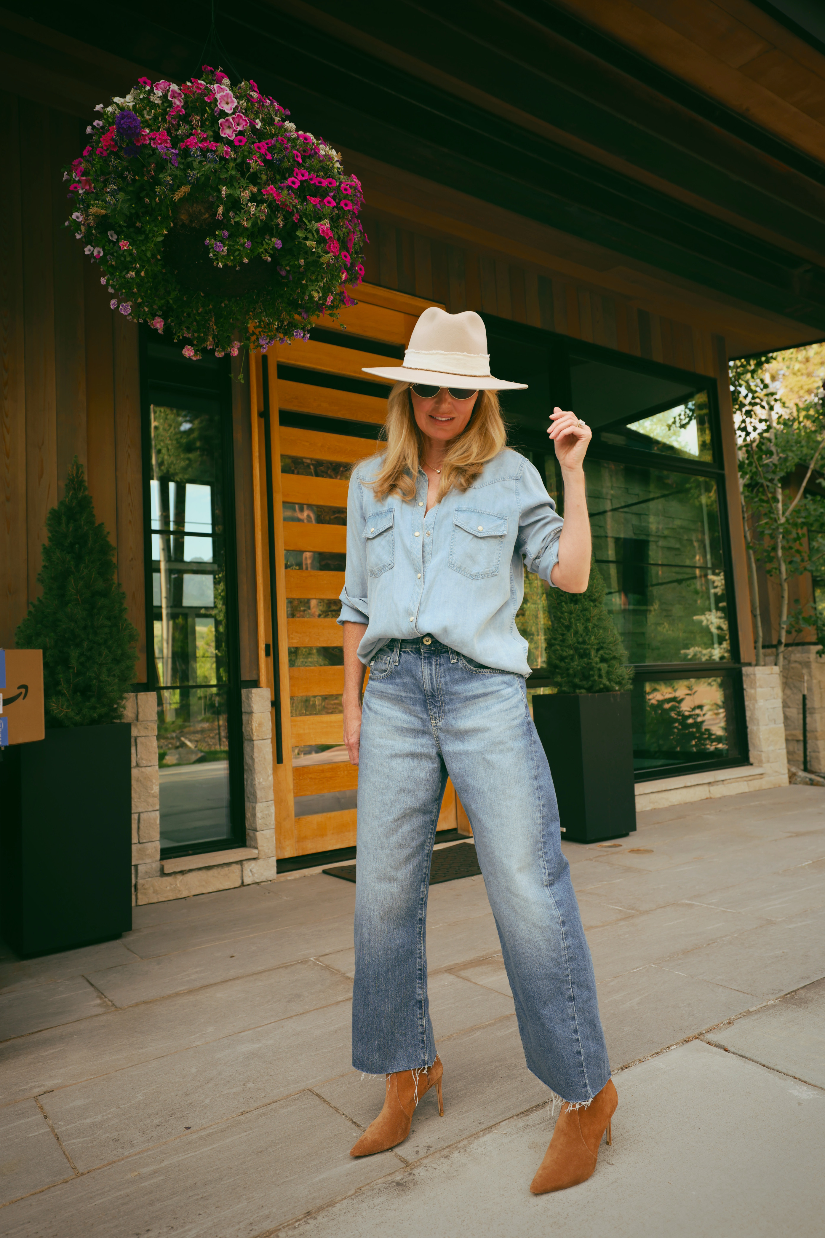 Proof that a good outfit can also just be fun to wear!

Sometimes the styling is serious and sometimes it's just play, tilting the hat, catching the light, enjoying the clothes. This combo makes both moods work.

#LTKgrwm #LTKOver40 #LTKSaleAlert