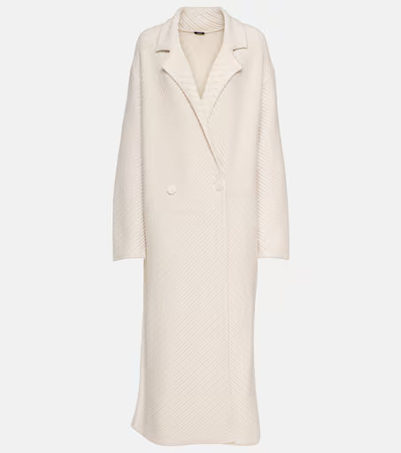 Ribbed-knit wool-blend coat | Mytheresa (INTL)