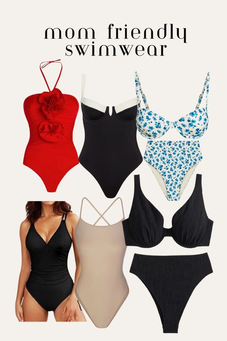 Mom friendly swimwear I love! Perfect One pieces for vacation and Summer 

Swimwear - summer outfits - Amazon finds - Monday swimwear 

#LTKStyleTip #LTKMidsize #LTKSwim