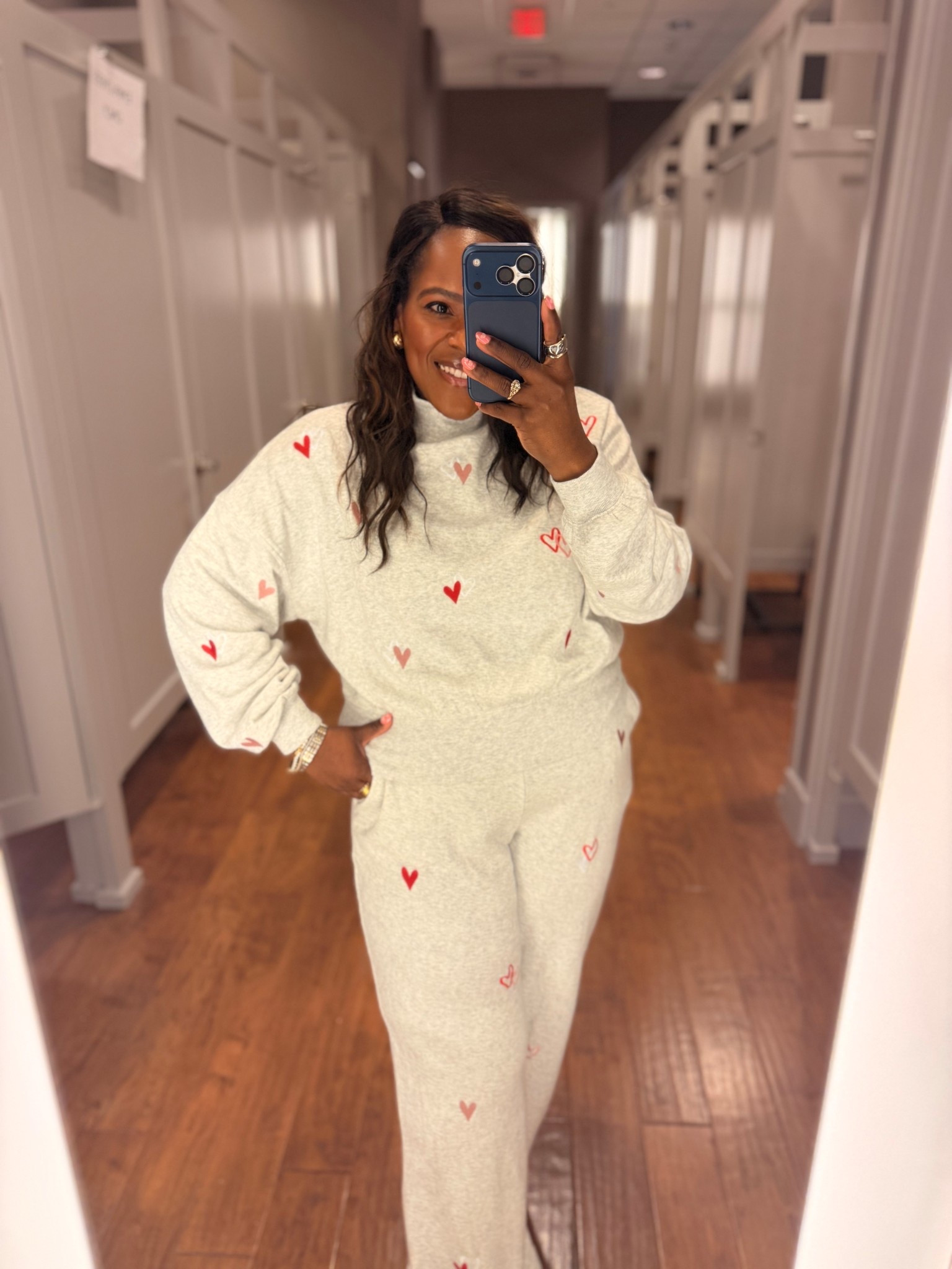 New from Lou & Grey at LOFT! Wearing a medium in top and large in pants. Perfect for Valentine’s Day! 💌💘💕

#LTKMidsize #LTKootd #LTKSeasonal